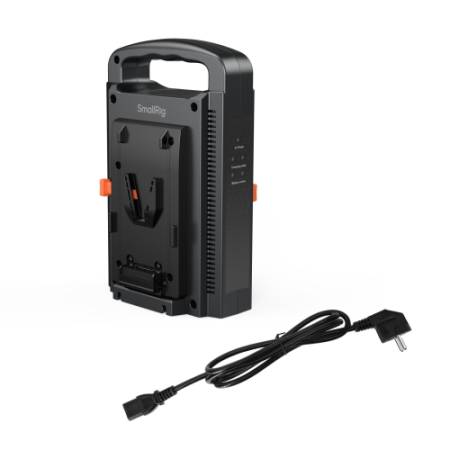 SmallRig 4578 - dwukanałowa ładowarka do akumulatorów V-Mount
